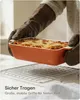 Grand plat à gratin Praknu - Plat à lasagnes en céramique - Voir les images du produit 6