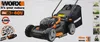 Set di tosaerba a batteria Worx WG743E con 2 batterie e Anteprima dell’immagine prodotto 1