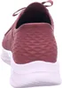The back view of a red sneaker with a white sole. Voir les images du produit