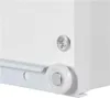 Close-up view of a white sliding door mechanism. Anteprima dell’immagine prodotto