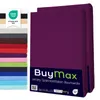 Buymax Spannbettlaken 80x200cm Doppelpack 100% Baumwolle Produktbild-Vorschau 1