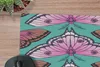 MuchoWow® Mauspad Mousepad Mädchen - Motten - Insekten - Produktbild-Vorschau 2