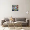 Bilder auf glas - Abstraktion modern - 40x40cm - Glasbilder Produktbild-Vorschau 7