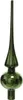 Christbaumspitze Glas 26cm piniengrün glänzend Produktbild-Vorschau 1