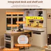 Flieks Hochschrank Küchenschrank mit ausziehbarem Tisch, Produktbild-Vorschau 8