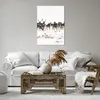 Bild auf Leinwand - Leinwandbild - Einteilig - Hirsch Produktbild-Vorschau 6