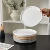 Teller set 6stück Ø21 cm Keramik Speiseteller Pastateller Produktbild-Vorschau 5