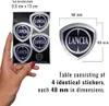 Chromowana naklejka Lancia z oficjalnym logo 4, wymiary Podgląd zdjęcia produktu 3
