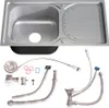 Lavello da cucina Melko in acciaio inox - Lavello da Anteprima dell’immagine prodotto 1