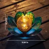Solarlampen für Außen, Gartenleuchten, Solar Lotus Garten Produktbild-Vorschau 7