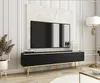 TV-Schrank Blum Oro MDF Schwarz 175 Goldbeine – Stehend, Produktbild-Vorschau 1