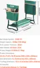 VEVOR kolenná lavica 590x290x490mm, kolenný vankúš 152 mm, Náhľad obrázku produktu 7
