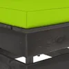 Möbel Modulares Mittelsofa mit Kissen Grau Imprägniertes Produktbild-Vorschau 5