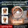 Camping-Ventilator mit LED-Licht, starker Produktbild-Vorschau 5