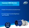REV Caravan CEE Stecker 3-polig IP44 230 V 16 A Blau Produktbild-Vorschau 2