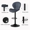 Hawthyhome Barhocker 2er Set Höhenverstellbar mit lehne und Produktbild-Vorschau 2