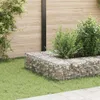 vidaXL Würfel-Gabionen-Hochbeet Stahldraht 30x30x30 cm Produktbild-Vorschau 2
