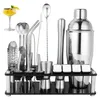 Cocktail Shaker Set 24-teilig aus Edelstahl – Boston Produktbild-Vorschau 8