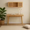 Bureau avec 3 tiroirs en bambou Table de travail pour le Voir les images du produit 9