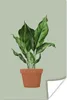 MuchoWow® Poster Pflanzen - Blumentopf - Grün 20x30 cm - Produktbild-Vorschau 1