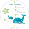 Cloud b®Tranquil Whale™- Nočné svetielko - Veľryba, modrá Náhľad obrázku produktu 12