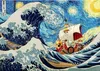 Malen nach Zahlen Great Wave One Piece Gemälde 50x40 cm Produktbild-Vorschau 1