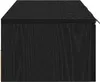 Schwarzer Eichen-Wandschrank 102x30x20 cm Aus Produktbild-Vorschau 8