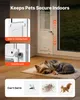 VEVOR : chatière pour porte coulissante en verre, hauteur Voir les images du produit 7