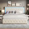 Letto imbottito ProximaX 160x200cm con funzione di ricarica Anteprima dell’immagine prodotto 4