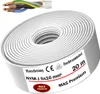 20m Feuchtraumkabel Stromkabel Mantelleitung NYM-J 5x16 mm² Produktbild-Vorschau 1