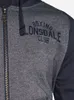 Pánská mikina s kapucí a zipem slim fit SLOUGH Navy XL Náhled obrázku produktu 10