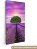 MuchoWow® - Leinwandbilder - Lavendel - Baum - Lila - Produktbild-Vorschau 1