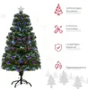 HOMCOM Weihnachtsbaum 1,2 m Christbaum Kunsttanne 130 Produktbild-Vorschau 2