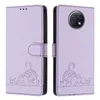 Leder Hülle für Xiaomi Redmi Note 9T Süße Katze Flip Case Produktbild-Vorschau 2
