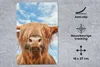MuchoWow® Mauspad Mousepad Schottischer Highlander - Wolke Produktbild-Vorschau 2