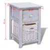 VidaXL 242867, Biały, Paulownia, 185 x 265 x 137 mm, 280 Podgląd zdjęcia produktu 7