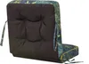 A tufted cushion for a bench or swing, shown from the back with the patterned side visible on the edges. Podgląd zdjęcia produktu