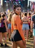 Netzhemd neon-orange Größe: M-L Produktbild-Vorschau 6