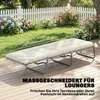 Palettenkissen abnehmbar, Liegenauflage Outdoor Polyester Produktbild-Vorschau 6