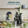 Spremiagrumi Slow Juicer 200 W XXL Foro di alimentazione Anteprima dell’immagine prodotto 25