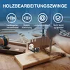 C Klemme, 8 Stück C Klemme Edelstahl 0-57mm Schraubklemme Produktbild-Vorschau 5