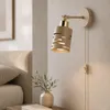 MasterLED Wandleuchte E27 schwenkbar Beige Gold mit Kabel, Produktbild-Vorschau 2