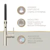 Lenz Küchenarmatur NALU Nickel – Flexible Pendelbrause, 2 Produktbild-Vorschau 8
