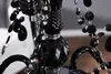 Eleganter Kronleuchter BLACK CRYSTAL 55cm schwarz Acryl Produktbild-Vorschau 5