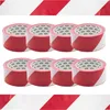 8x Absperrband Trassenband Flatterband Sperrband Warnband Produktbild-Vorschau 1