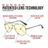 GUNNAR Optiks Maverick - Okulary komputerowe - 65% filtr Podgląd zdjęcia produktu 4