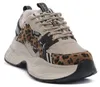 Buffalo Yuno One Sneaker - Beige / Animal Mix Synthetik : Produktbild-Vorschau 3