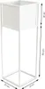 Moderner Blumenständer weiß 70 cm GLAM Produktbild-Vorschau 3