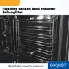 Exquisit Einbauherdset EHE 157-2 URBZ-Set inox | 58 l Produktbild-Vorschau 4