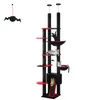 PAWZ Road Hoch Katzenbaum Schwarz, Deckenhoher Produktbild-Vorschau 1